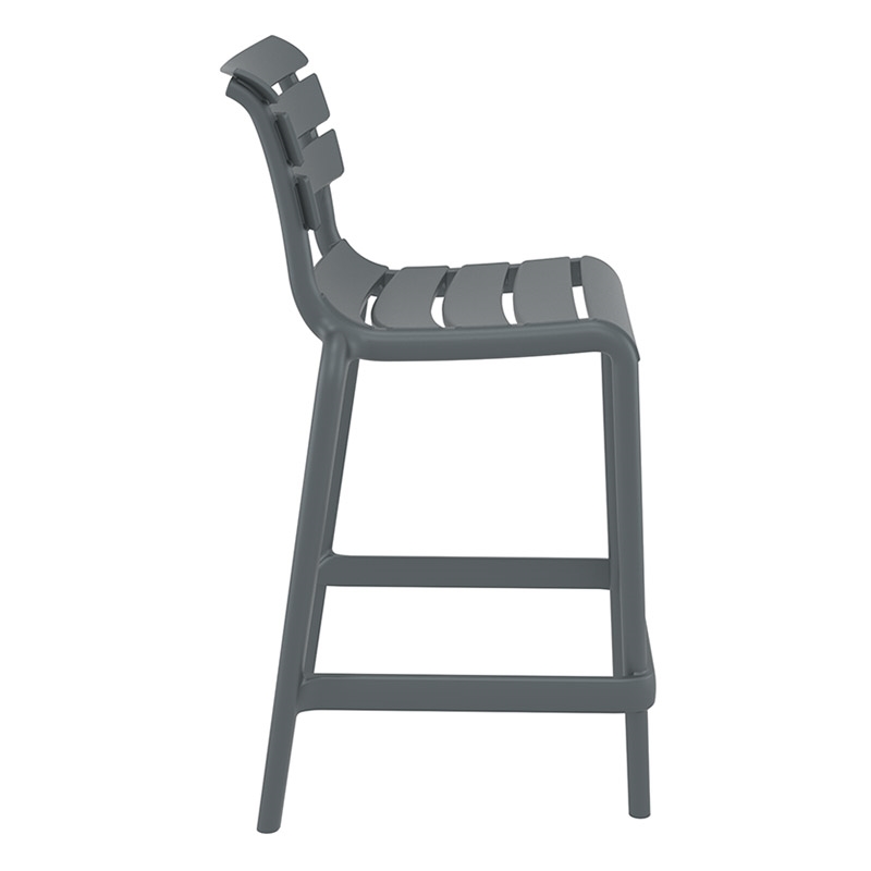 Σκαμπό μπαρ Art Maison Aars - Dark Gray (52x55x95εκ.) Σκαμπό μπαρ Art Maison Aars - Dark Gray (52x55x95εκ.)