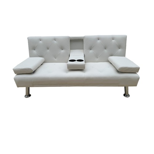 Καναπές Κρεβάτι Art Maison Aalborg - White Pu (168X88X79εκ.)