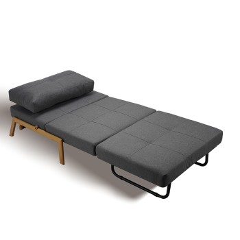GREY ΥΦΑΣΜΑ ΠΟΛΥΘΡΟΝΑ/ΚΡΕΒΑΤΙ ART MAISON AYAKA 95Χ96εκ.-95Χ96Χ79-40εκ. - ΚΡΕΒ.95Χ198Χ36εκ.