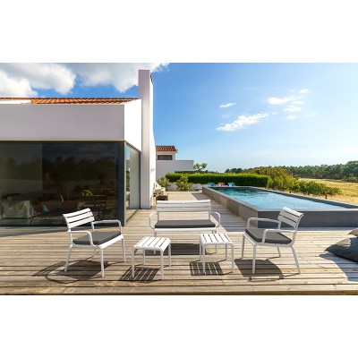 ΚΑΝΑΠΕΣ Art Maison Gretchen WHITE 116X70X75εκ. ΠΟΛ/ΝΙΟΥ-116X70X75εκ.