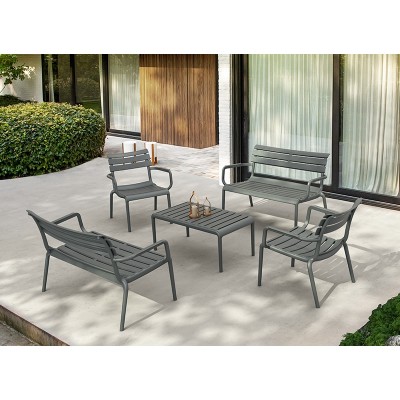 ΚΑΝΑΠΕΣ Art Maison Gretchen DARK GREY 116X70X75εκ. ΠΟΛ/ΝΙΟΥ-116X70X75εκ.