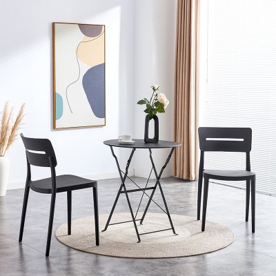 ΚΑΡΕΚΛΑ ART MAISON CLOVIS - BLACK (44x51x80εκ.)