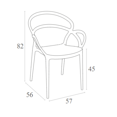 Πολυθρόνα Art Maison Galten - White (57x56x82εκ.) Πολυθρόνα Art Maison Galten - White (57x56x82εκ.)