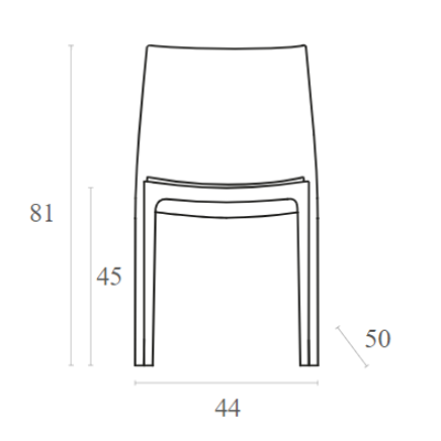 Καρέκλα Art Maison Humlebaek - Taupe (44x50x81εκ.) Καρέκλα Art Maison Humlebaek - Taupe (44x50x81εκ.)