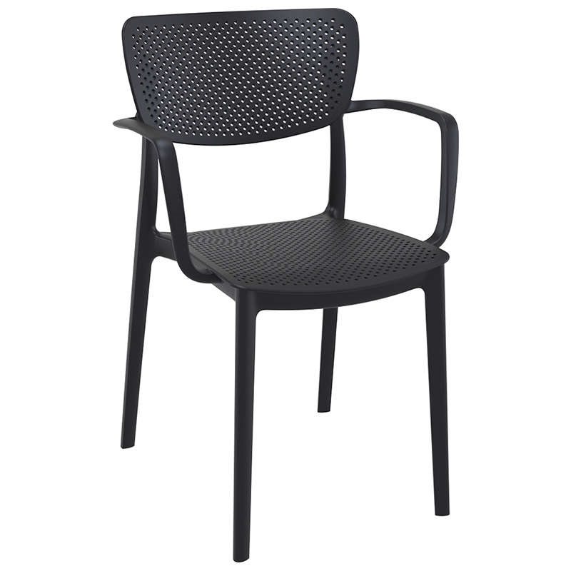 Σετ Τραπεζαρίας 5τμχ Art Maison Jinbe Black 140Χ80Χ75εκ.