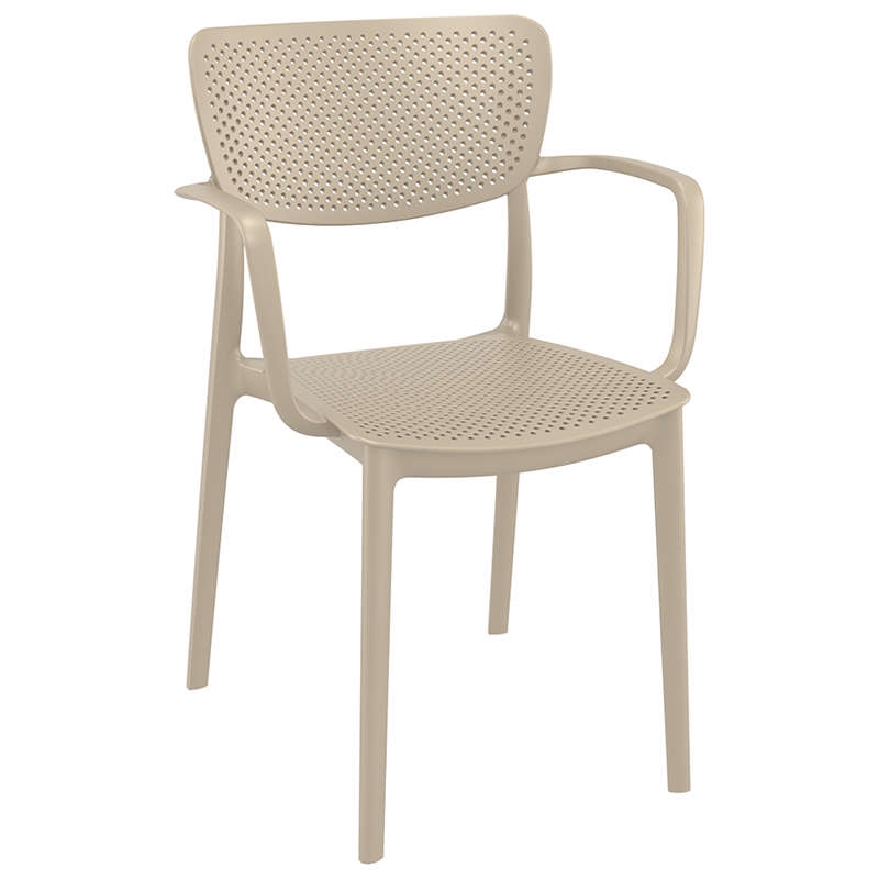 Σετ Τραπεζαρίας 5τμχ Art Maison Jinbe Taupe 140Χ80Χ75εκ.