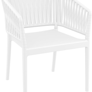 ΠΟΛΥΘΡΟΝΑ ART MAISON SELENE WHITE ΠΟΛ/ΝΙΟΥ-58X58X80εκ.