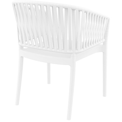 ΠΟΛΥΘΡΟΝΑ ART MAISON SELENE WHITE ΠΟΛ/ΝΙΟΥ-58X58X80εκ.