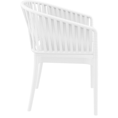 ΠΟΛΥΘΡΟΝΑ ART MAISON SELENE WHITE ΠΟΛ/ΝΙΟΥ-58X58X80εκ.