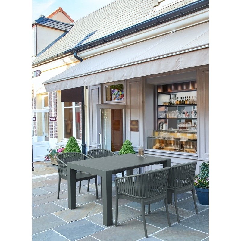 ΠΟΛΥΘΡΟΝΑ ART MAISON SELENE DARK GREY ΠΟΛ/ΝΙΟΥ-58X58X80εκ.