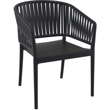 ΠΟΛΥΘΡΟΝΑ ART MAISON SELENE BLACK  ΠΟΛ/ΝΙΟΥ-58X58X80εκ.