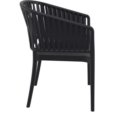 ΠΟΛΥΘΡΟΝΑ ART MAISON SELENE BLACK  ΠΟΛ/ΝΙΟΥ-58X58X80εκ.