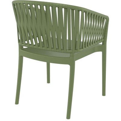 ΠΟΛΥΘΡΟΝΑ ART MAISON SELENE OLIVE GREEN ΠΟΛ/ΝΙΟΥ-58X58X80εκ.