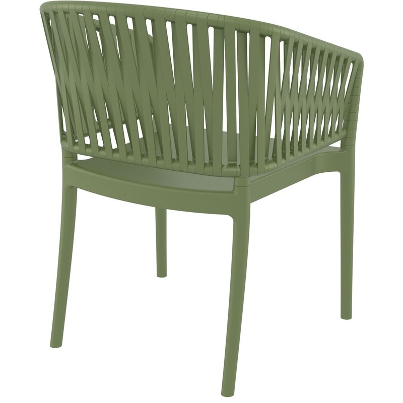 ΠΟΛΥΘΡΟΝΑ ART MAISON SELENE OLIVE GREEN ΠΟΛ/ΝΙΟΥ-58X58X80εκ.