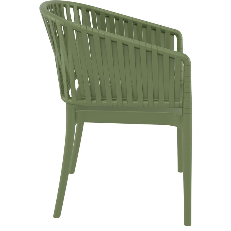 ΠΟΛΥΘΡΟΝΑ ART MAISON SELENE OLIVE GREEN ΠΟΛ/ΝΙΟΥ-58X58X80εκ.