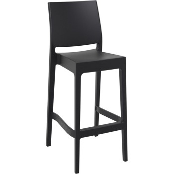 Σκαμπό Μπαρ Art Maison Humlebaek - Black (44x51x108εκ.)