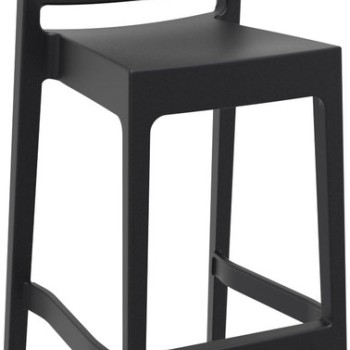 Σκαμπό Μπαρ Art Maison Humlebaek - Black (44x51x108εκ.)