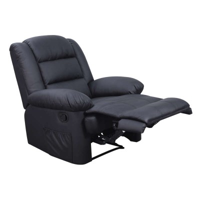 Πολυθρόνα Relax Art Maison Taastrup - Black PU (90Χ93Χ100cm)