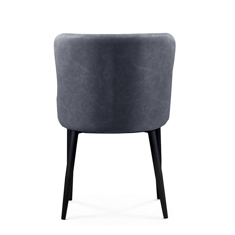 Καρέκλα Τραπεζαρίας Art Maison Shelgon Μεταλλική 2τμχ Grey Ύφασμα 48x55x50-86εκ.-48X55X50-86εκ.