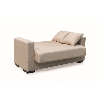 Καναπές-Κρεβάτι Art Maison Drizella Διθέσιος με Αποθ.Χώρο Ύφασμα Light Brown 150Χ80εκ.-150Χ80Χ75εκ. ΚΡΕΒ.125Χ100