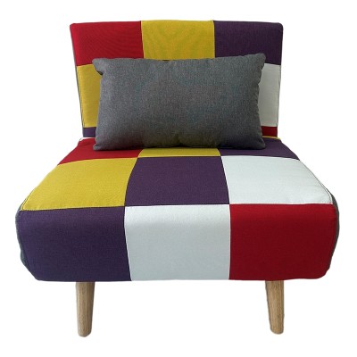 PATCHWORK ΥΦΑΣΜΑ ΠΟΛΥΘΡΟΝΑ/ΚΡΕΒΑΤΙ ART MAISON ATSUKO 75Χ80εκ.-75Χ80Χ84εκ. - ΚΡΕΒ.75Χ190Χ32εκ.