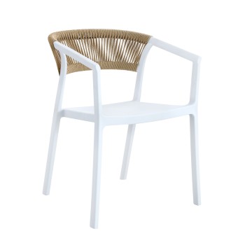 ΠΟΛΥΘΡΟΝΑ ART MAISON JEKYLL WHITE ΠΟΛ/ΝΙΟΥ-56X55X76εκ.