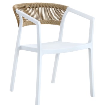 ΠΟΛΥΘΡΟΝΑ ART MAISON JEKYLL WHITE ΠΟΛ/ΝΙΟΥ-56X55X76εκ.