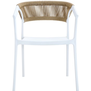 ΠΟΛΥΘΡΟΝΑ ART MAISON JEKYLL WHITE ΠΟΛ/ΝΙΟΥ-56X55X76εκ.
