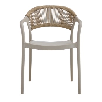 ΠΟΛΥΘΡΟΝΑ ART MAISON QUINT CAPPUCCINO ΠΟΛ/ΝΙΟΥ-57X54X81εκ.