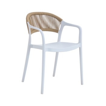 ΠΟΛΥΘΡΟΝΑ ART MAISON QUINT WHITE ΠΟΛ/ΝΙΟΥ-57X54X81εκ.