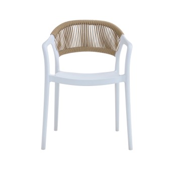 ΠΟΛΥΘΡΟΝΑ ART MAISON QUINT WHITE ΠΟΛ/ΝΙΟΥ-57X54X81εκ.