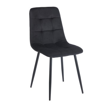 BLACK VELVET ΥΦΑΣΜΑ ΚΑΡΕΚΛΑ ART MAISON SEALEO ΜΕΤΑΛΛΙΚΗ-44Χ56Χ49-87εκ.