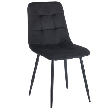 BLACK VELVET ΥΦΑΣΜΑ ΚΑΡΕΚΛΑ ART MAISON SEALEO ΜΕΤΑΛΛΙΚΗ-44Χ56Χ49-87εκ.