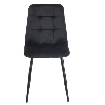 BLACK VELVET ΥΦΑΣΜΑ ΚΑΡΕΚΛΑ ART MAISON SEALEO ΜΕΤΑΛΛΙΚΗ-44Χ56Χ49-87εκ.