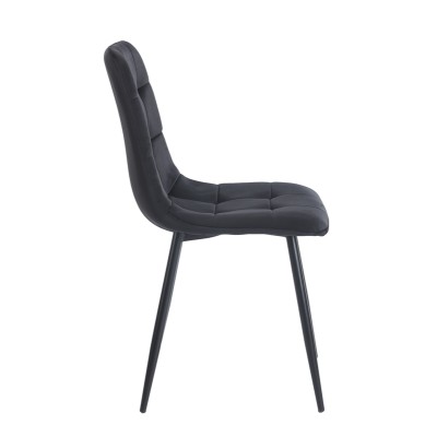 BLACK VELVET ΥΦΑΣΜΑ ΚΑΡΕΚΛΑ ART MAISON SEALEO ΜΕΤΑΛΛΙΚΗ-44Χ56Χ49-87εκ.