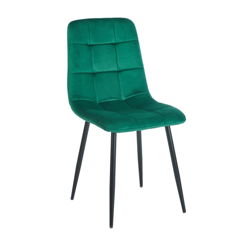 GREEN VELVET ΥΦΑΣΜΑ ΚΑΡΕΚΛΑ ART MAISON SEALEO ΜΕΤΑΛΛΙΚΗ-44Χ56Χ49-87εκ.