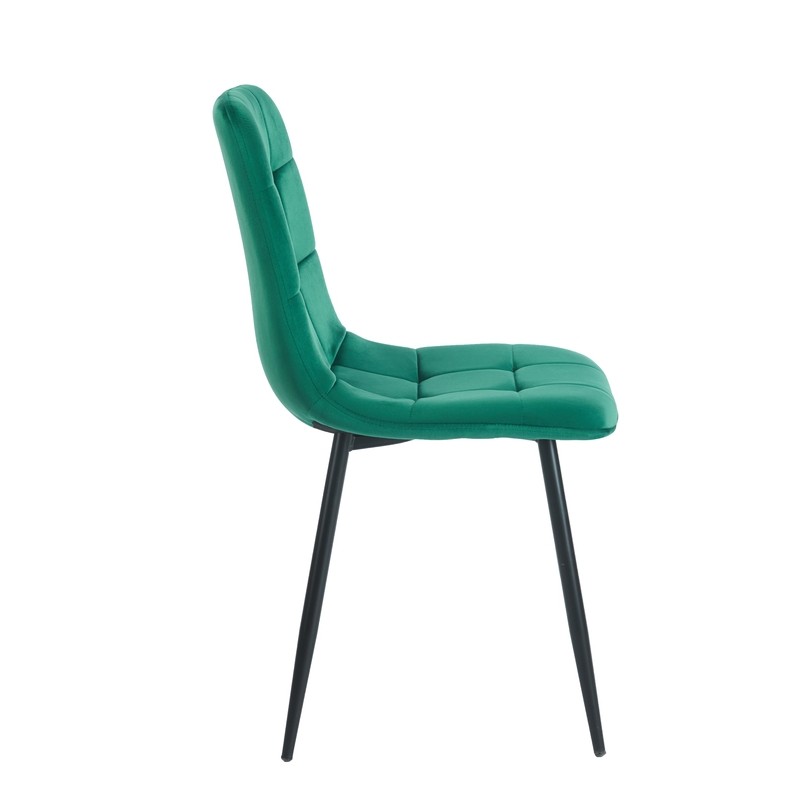 GREEN VELVET ΥΦΑΣΜΑ ΚΑΡΕΚΛΑ ART MAISON SEALEO ΜΕΤΑΛΛΙΚΗ-44Χ56Χ49-87εκ.