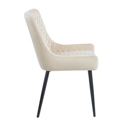 BEIGE VELVET ΥΦΑΣΜΑ ΚΑΡΕΚΛΑ ART MAISON SEADRA ΜΕΤΑΛΛΙΚΗ-52X55X48-85εκ. BEIGE VELVET ΥΦΑΣΜΑ ΚΑΡΕΚΛΑ ART MAISON SEADRA ΜΕΤΑΛΛΙΚΗ-52X55X48-85εκ.