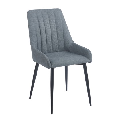 GREY ΥΦΑΣΜΑ ΚΑΡΕΚΛΑ ART MAISON SEVIPER ΜΕΤΑΛΛΙΚΗ-49(56)Χ59Χ90εκ.