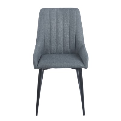 GREY ΥΦΑΣΜΑ ΚΑΡΕΚΛΑ ART MAISON SEVIPER ΜΕΤΑΛΛΙΚΗ-49(56)Χ59Χ90εκ.