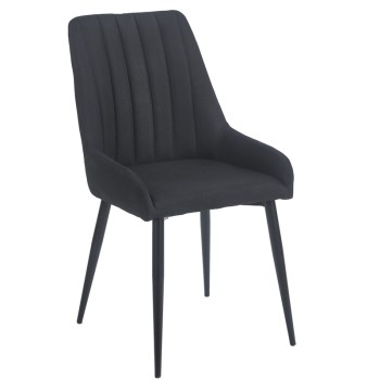 BLACK ΥΦΑΣΜΑ ΚΑΡΕΚΛΑ ART MAISON SEVIPER ΜΕΤΑΛΛΙΚΗ-49(56)Χ59Χ90εκ.