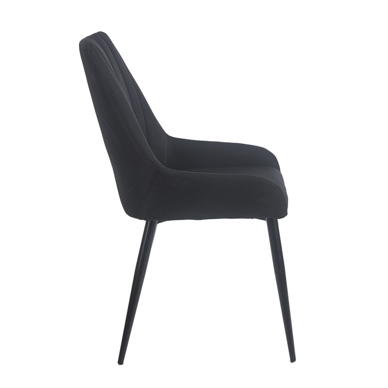 BLACK ΥΦΑΣΜΑ ΚΑΡΕΚΛΑ ART MAISON SEVIPER ΜΕΤΑΛΛΙΚΗ-49(56)Χ59Χ90εκ.