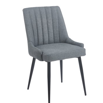 GREY ΥΦΑΣΜΑ ΚΑΡΕΚΛΑ ART MAISON SENTRET ΜΕΤΑΛΛΙΚΗ-51(56)Χ58Χ88εκ.