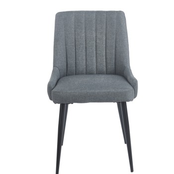 GREY ΥΦΑΣΜΑ ΚΑΡΕΚΛΑ ART MAISON SENTRET ΜΕΤΑΛΛΙΚΗ-51(56)Χ58Χ88εκ.