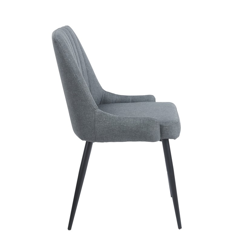 GREY ΥΦΑΣΜΑ ΚΑΡΕΚΛΑ ART MAISON SENTRET ΜΕΤΑΛΛΙΚΗ-51(56)Χ58Χ88εκ.