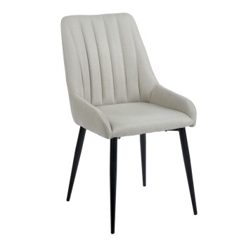 BEIGE ΥΦΑΣΜΑ ΚΑΡΕΚΛΑ ART MAISON SCRAGGY ΜΕΤΑΛΛΙΚΗ-49(56)Χ59Χ90εκ.