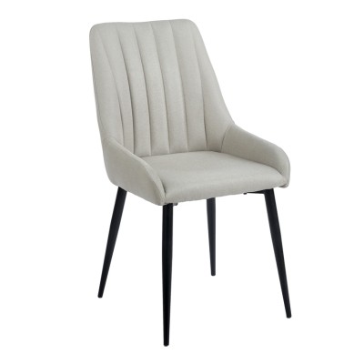 BEIGE ΥΦΑΣΜΑ ΚΑΡΕΚΛΑ ART MAISON SCRAGGY ΜΕΤΑΛΛΙΚΗ-49(56)Χ59Χ90εκ.