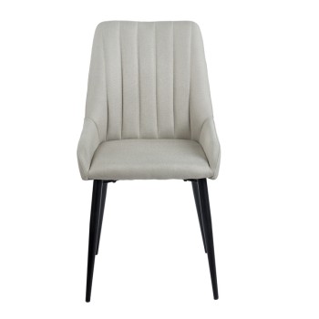 BEIGE ΥΦΑΣΜΑ ΚΑΡΕΚΛΑ ART MAISON SCRAGGY ΜΕΤΑΛΛΙΚΗ-49(56)Χ59Χ90εκ.