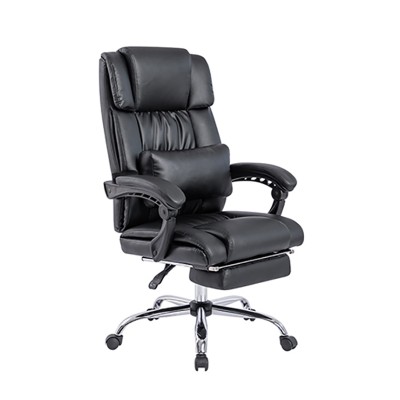 ΚΑΡΕΚΛΑ ΓΡΑΦΕΙΟΥ ΜΕ ΥΠΟΠΟΔΙΟ ART MAISON CALEXICO - BLACK (70x75x120/130εκ.)