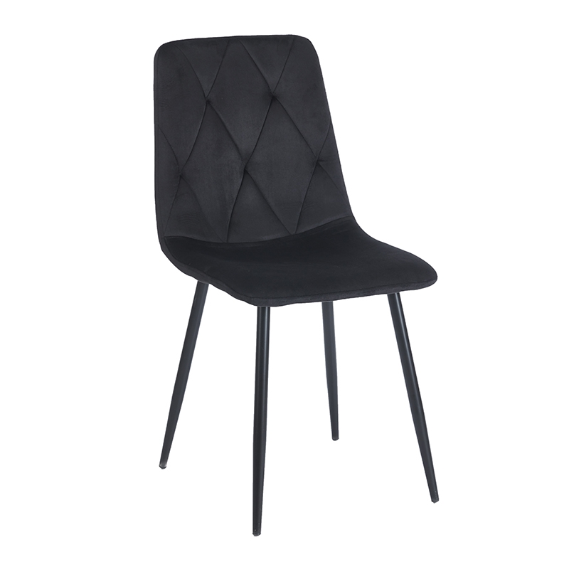 BLACK VELVET ΥΦΑΣΜΑ ART MAISON SAWK ΚΑΡΕΚΛΑ ΜΕΤΑΛΛΙΚΗ-44X56X49-87εκ.